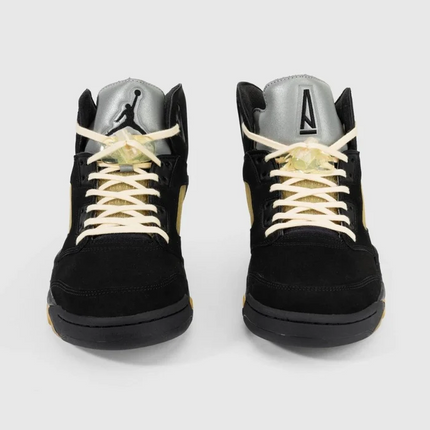 Men's A Ma Maniere x Air Jordan 5 Black Shoes