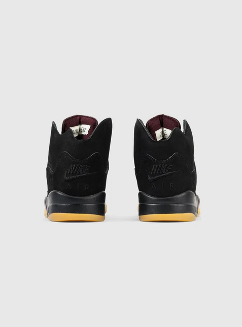 Men's A Ma Maniere x Air Jordan 5 Black Shoes