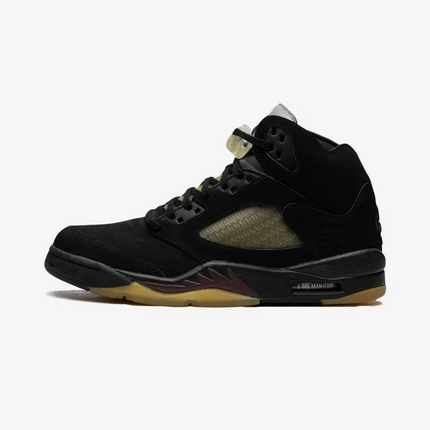 Men's A Ma Maniere x Air Jordan 5 Black Shoes