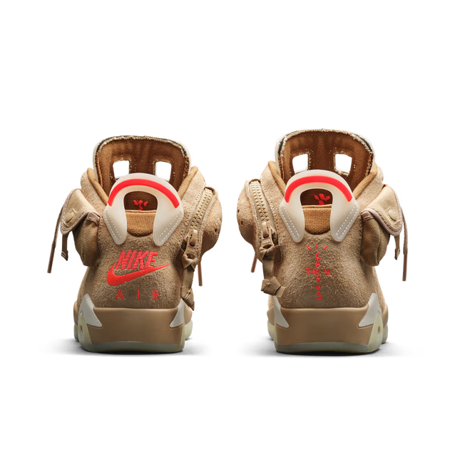 Men's Nike Air Jordan 6 British Khaki Shoes