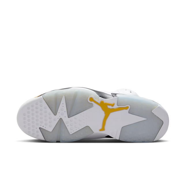 Men's Nike Air Jordan 6 Yellow Ochre Shoes