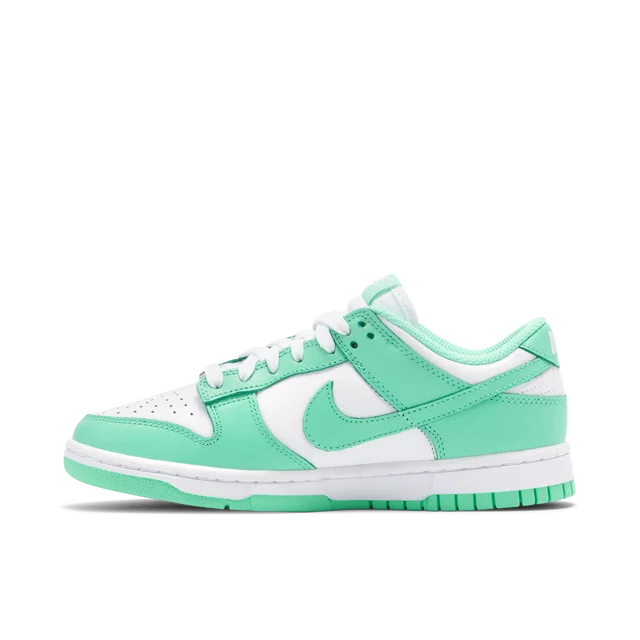 Men's Nike Dunk Low Green Glow  Shoes