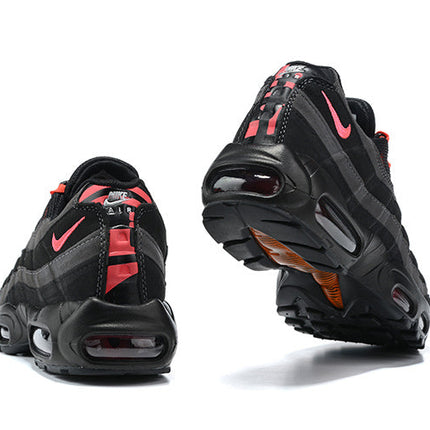 Men's Nike Air Max 95 Black Laser Crimson Shoes