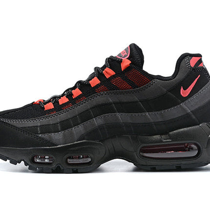 Men's Nike Air Max 95 Black Laser Crimson Shoes