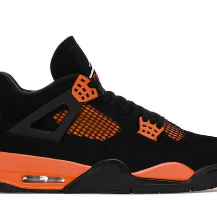 Men's Nike Air Jordan 4 Retro Orange Shoes
