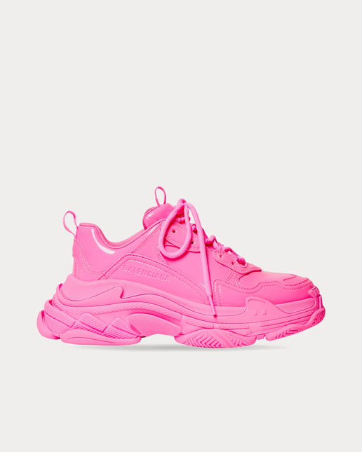 Men's Balenciaga Triple S Rubber Pink Sneakers