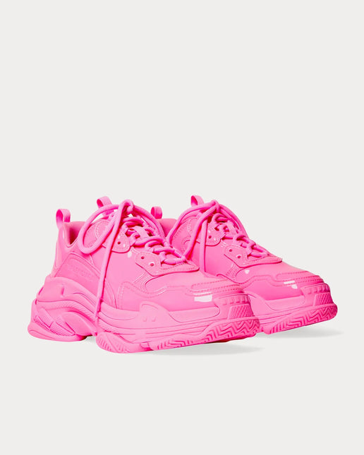 Men's Balenciaga Triple S Rubber Pink Sneakers