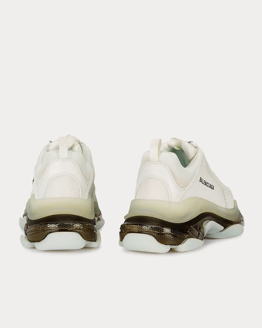 Men's Balenciaga Triple S White Low Top Sneakers