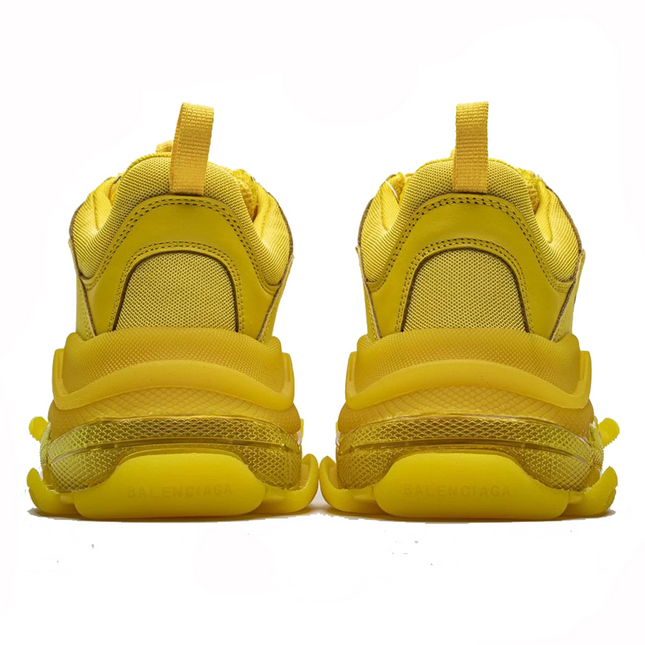 Men's Balenciaga Triple S Yellow Sneakers