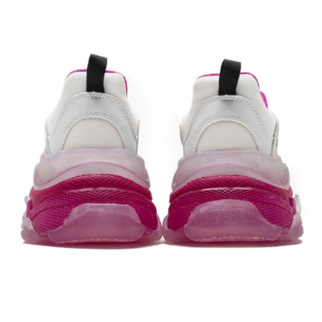 Men's Balenciaga Triple S White Pink Sneakers