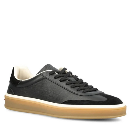 Men's Loro Piana Tennis Walk Black Sneakers