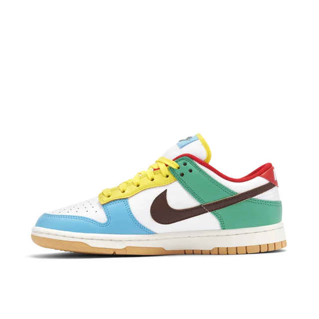 Men's Nike Dunk Low SE Free 99 White Shoes