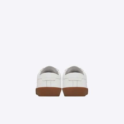Men's Saint Laurent Court Classic SL06 Optic White Gum Sneakers