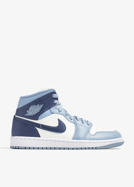 Men's Nike Air Jordan 1 High SE Sail Light Blue Shoes
