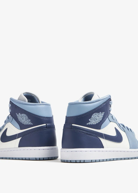 Men's Nike Air Jordan 1 High SE Sail Light Blue Shoes