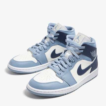 Men's Nike Air Jordan 1 High SE Sail Light Blue Shoes