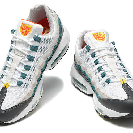 Men's Nike Air Max 95 Grey, Blue And Black Shoes