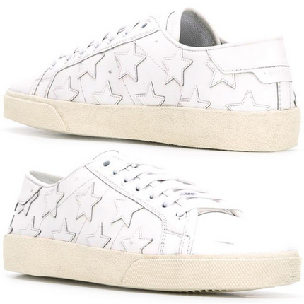 Men's Saint Laurent Court Classic SL06 All White Sneakers