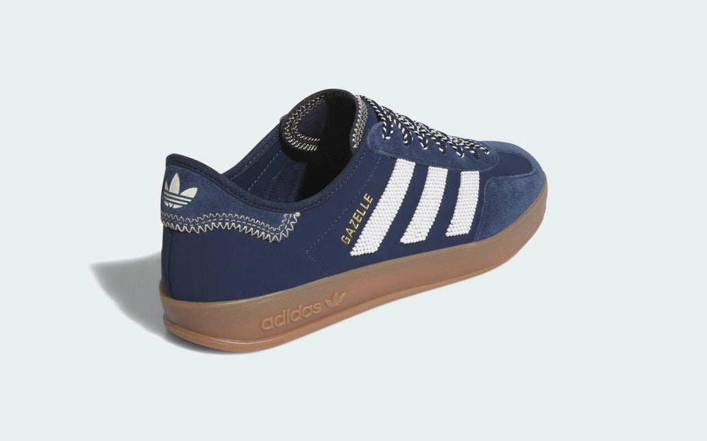 Men's CLOT x Adidas Gazelle OG Collegiate Navy Shoes