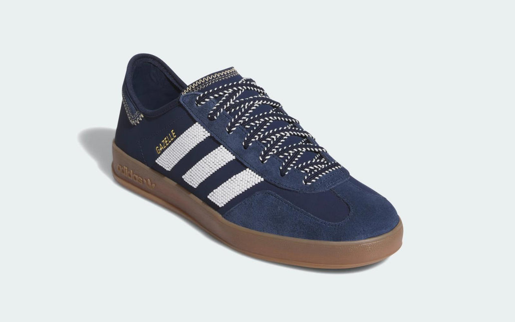 Men's CLOT x Adidas Gazelle OG Collegiate Navy Shoes