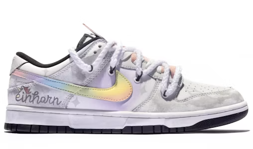 Men's Nike Dunk Low Unicorn Grey Shoes