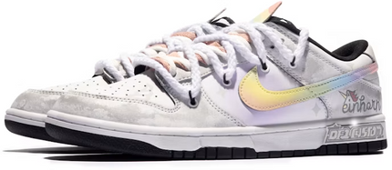 Men's Nike Dunk Low Unicorn Grey Shoes