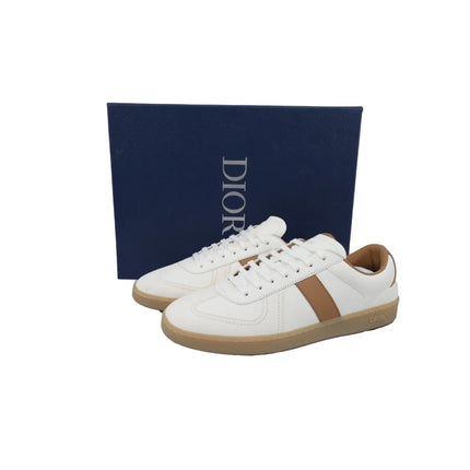 Men's Dior B01 Matchpoint White Brown Sneakers