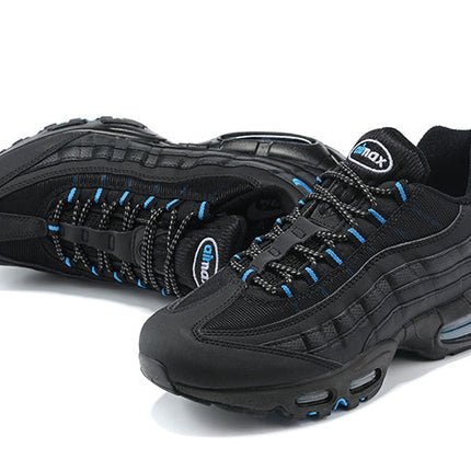 Men's Nike Air Max 95 Black Blue Shoes