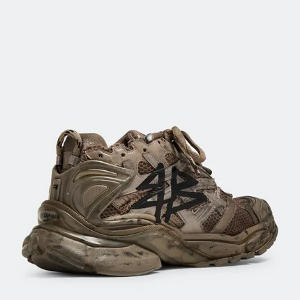 Men's Balenciaga Runner Graffiti Sneaker In White