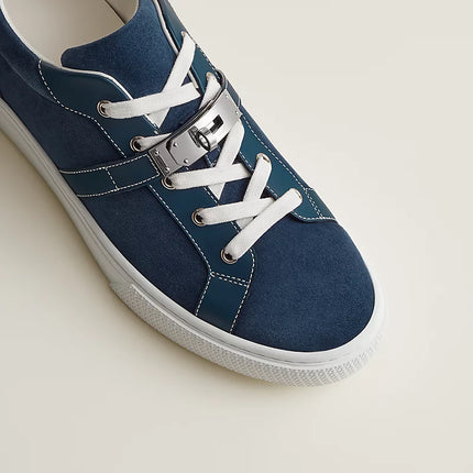 Men's Hermes Day Blue Sneakers