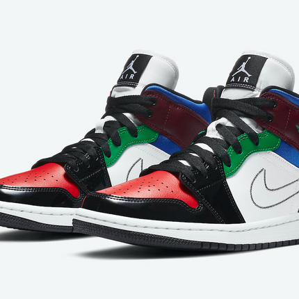 Men's Nike Air Jordan 1 Mid SE Multicolor Shoes
