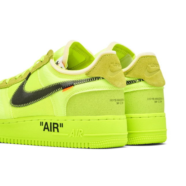 Men's Nike Air Force 1 Low Off-White Volt Shoes