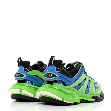 Men's Balenciaga Sneaker Paris 3.0 Sneaker In Green Blue