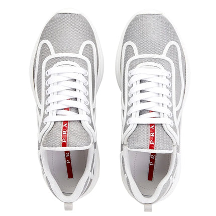 Men's Prada America's Cup Gray Sneakers