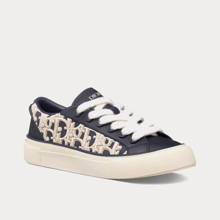 Men's Dior B33 Runner Navy Blue Sneakers