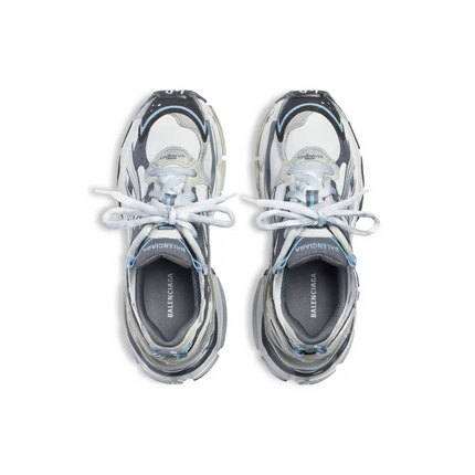 Men's Balenciaga Runner White Grey Shoes