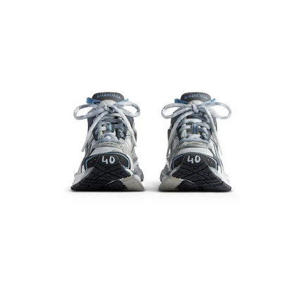 Men's Balenciaga Runner White Grey Shoes