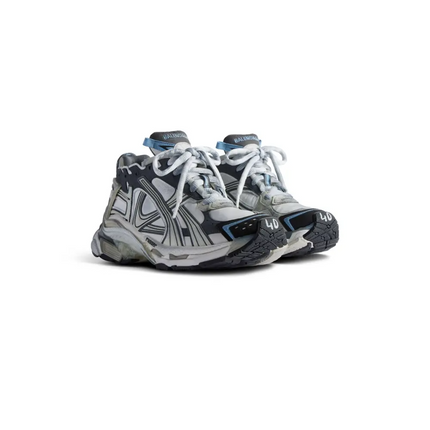 Men's Balenciaga Runner White Grey Shoes