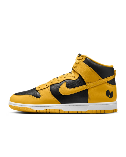 Men's Nike Dunk High Retro Premium x Wu-Tang Yellow Shoes