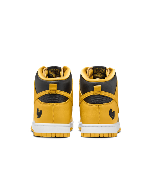 Men's Nike Dunk High Retro Premium x Wu-Tang Yellow Shoes