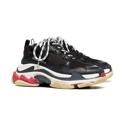 Men's Balenciaga Triple S Mule Black Sneakers