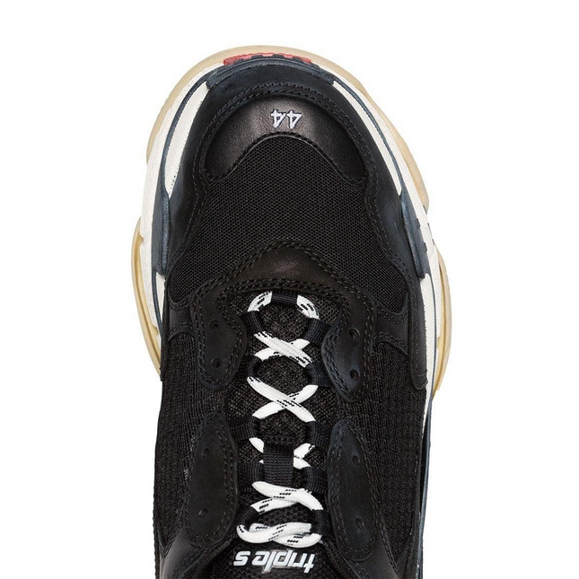 Men's Balenciaga Triple S Mule Black Sneakers