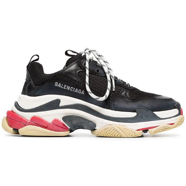 Men's Balenciaga Triple S Mule Black Sneakers