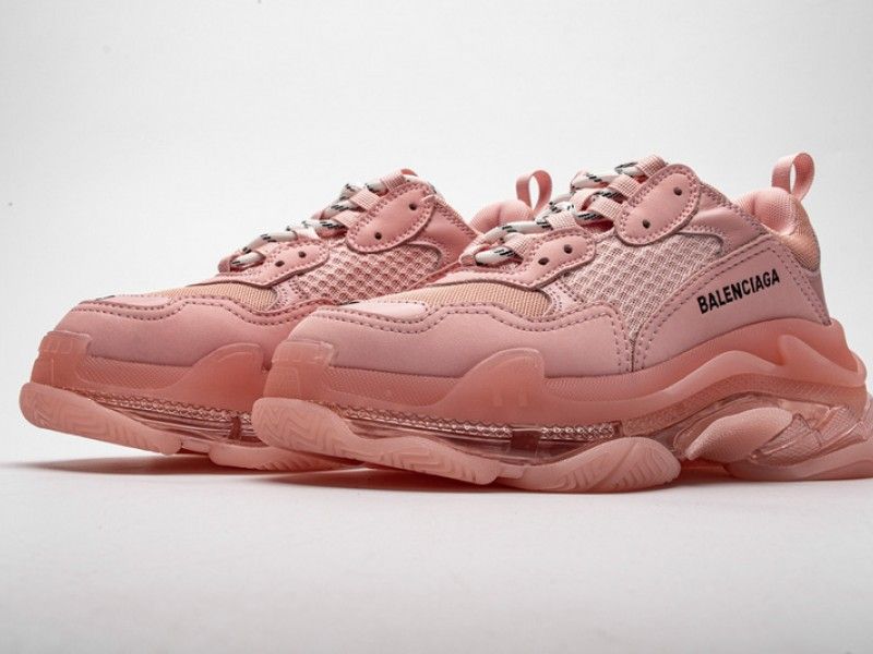 Men's Balenciaga Triple S Light Pink Sneakers