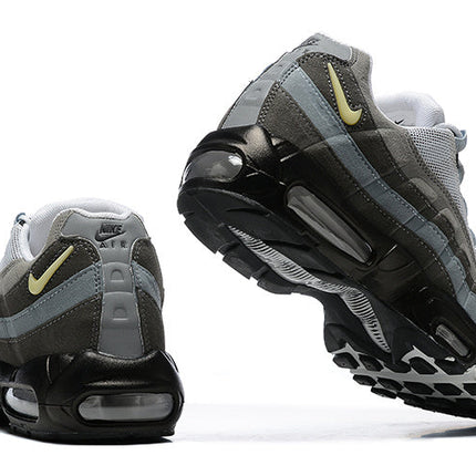 Men's Nike Air Max 95 Gradient Grey And Blue Shoes