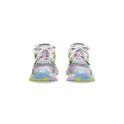 Men's Balenciaga Runner Sneaker In Grey Silver