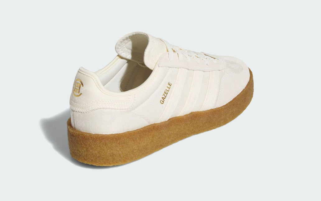 Men's CLOT x Adidas Gazelle Crew White Shoes