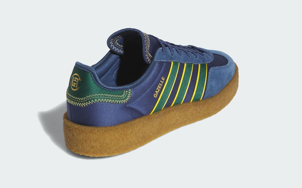 Men's CLOT x Adidas Gazelle Night Marine Shoes