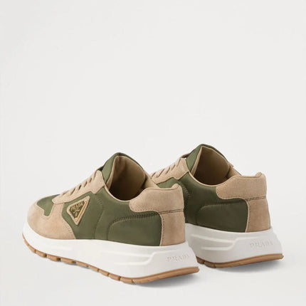 Men's Prada Prax 01 Re-Nylon 'Beige Green' Sneakers