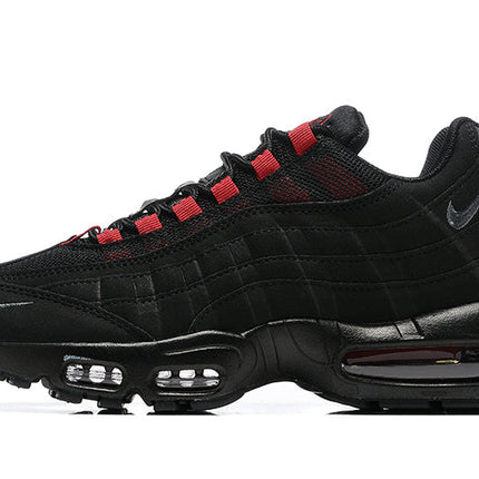Men's Nike Air Max 95 Black Team Crimson Shoes